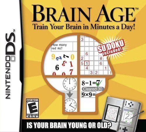 Brain Age - Train Your Brain In Minutes A Day! (USA) Game Cover